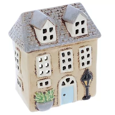 Buy Village Pottery Cream Garden House With Lantern Tealight Holder Boxed JD340292 • 21.99£