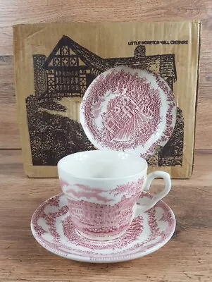 Buy Vintage New English Ironstone Tableware  Set Of 6 Tea Cups &Saucers &Side Plates • 99.99£