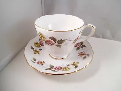 Buy Vintage Duchess Bone China England Romance Teacup Tea Cup & Saucer Flowers • 14.27£