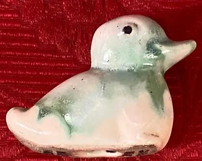 Buy Carrig Ware Made In Ireland Green And White Duck Small Chip On Wing REF00086 • 6.18£