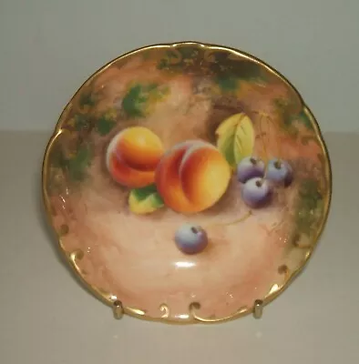 Buy Royal Worcester Hand Painted Fruit Small Dish Signed Roberts • 100£