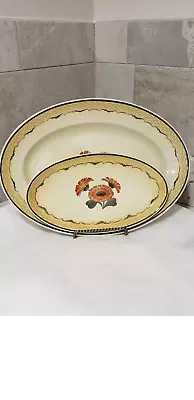 Buy Vintage Royal Copenhagen Morgenfrue ~2 Platters • 53.04£