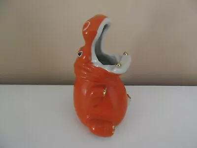 Buy *VINTAGE  USSR Russian Hippo Figure - Dmitrov Porcelain 1960's • 45£