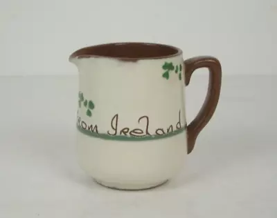 Buy Carrig Ware Lovely Vintage 'From Ireland' Milk Jug Creamer Ireland Collectable • 4.99£
