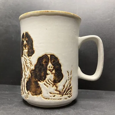 Buy Vintage Dunoon Springer Spaniel Dogs Stoneware Mug Pollyanna Pickering Scotland  • 19.95£
