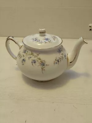 Buy Pretty Vintage Duchess 'Tranquility' Teapot - Four Cups - Forget-Me-Nots • 34.97£