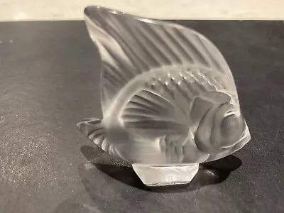 Buy LALIQUE Glass Signed Fish • 75£