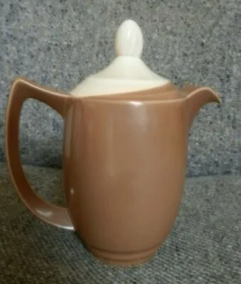Buy Branksome China Art Deco Hot Water  Pot  Two Tone Brown & Mushroom 20 Cm • 18£