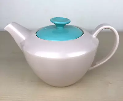 Buy Vintage POOLE POTTERY Twintone  Teapot Tea Pot • 8£