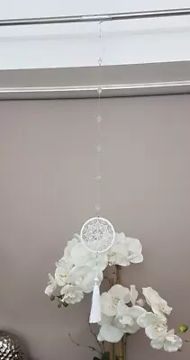Buy Handmade Crystal Suncatcher Window Hanging Ornament Pendant Heart, Butterfly • 15.99£