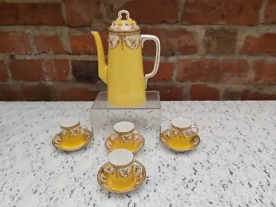Buy Antique Royal Worcester Rd 208977 Coffee Set • 80£