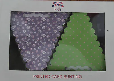 Buy Laura Ashley Kids ... Printed Card Bunting - Boxed & Perfect!  • 9.99£