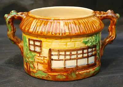 Buy Vintage Beswick Ware Pottery Round Cottage Twin Handled Sugar Bowl No.245 • 5.99£