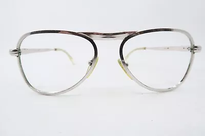 Buy Vintage White Gold Filled Eyeglasses Frames 20/000 14K Desil SLALOM 58-20 130 • 15£