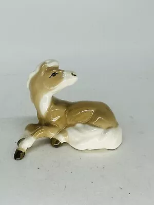 Buy Szeiler Studio RARE  Sitting Horse 1960 Hand Painted Made In England 7cm • 21£