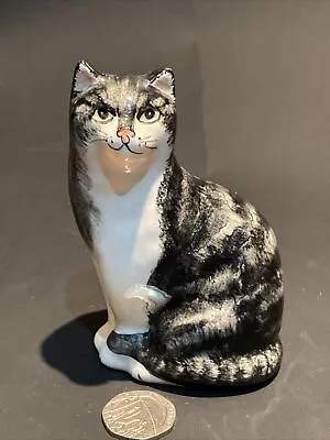 Buy Babbacombe Pottery Cat Sitting Position Ceramic Figure • 14.99£