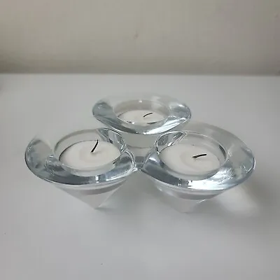 Buy Galway Living Trio Tealight Candle Holder 5.25  Made In Ireland 3 Attached Cones • 15.16£