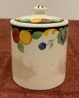Buy Vintage Adams Hand Painted Titian Ware Preserve Pot, Fruit Pattern 1660 • 3.50£