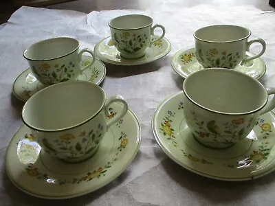 Buy Versatone Noritake China 5 Cups And Saucer Sets Pattern Lineage Made Japan • 26.90£