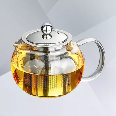 Buy Tea Kettles Stovetop Glass Tea Pot With Teapot Pour Teapot Kungfu Teapot 1300ml • 20.39£