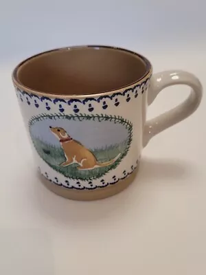 Buy Nicholas MOSSE Pottery Hand Painted  Much Sought After 'Landscape Dog' Mug 300ml • 4.20£
