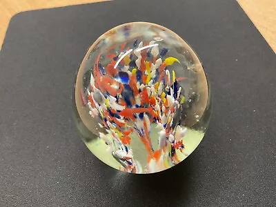 Buy Small Multicoloured Glass Paperweight • 3£