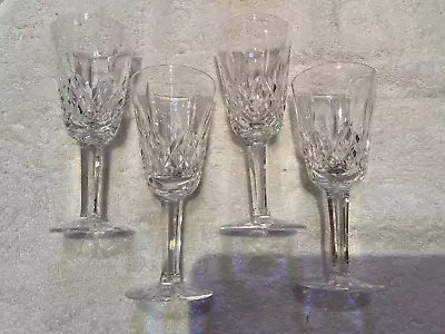 Buy Waterford Irish Crystal Lismore Wine Glasses X 4 • 45£