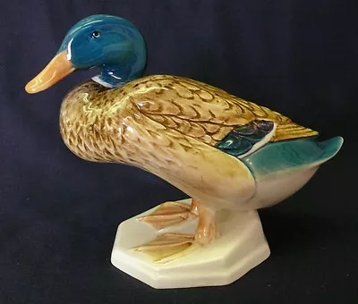Buy BESWICK Mallard Duck, MODEL 817 - Squatting, RARE BIRD SERIES England Doulton • 197.57£