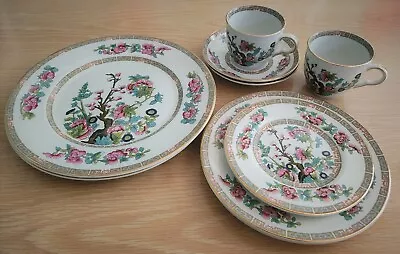 Buy John Maddock & Sons England Complete Place Setting For 2- Indian Tree 10 Pieces  • 47.43£