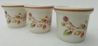 Buy St Michael Marks & Spencer Harvest Ceramic Egg Cups X 3 • 10.99£