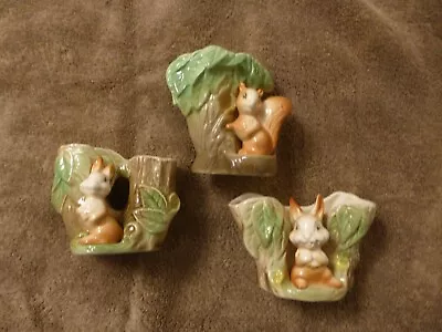 Buy Eastgate Pottery, Withernsea – 2 Rabbit & A Squirrel Posy Vase From Fauna Range • 9.99£