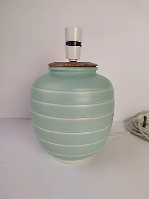 Buy Art Deco Style Langley Mill Pottery Lovatt Pottery Vase Lamp • 30£