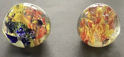 Buy Glass Paperweights Quantity Two Small • 10£