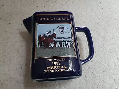 Buy Martell Grand National Jug - Seton Pottery - Lord Gyllene 1997 - No. 4771/6000 • 9.99£