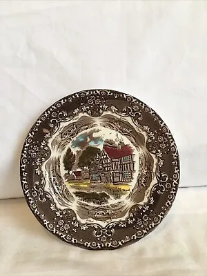 Buy Plate Dessert/Salad Grindley Staffordshire English Country Inns • 25.21£