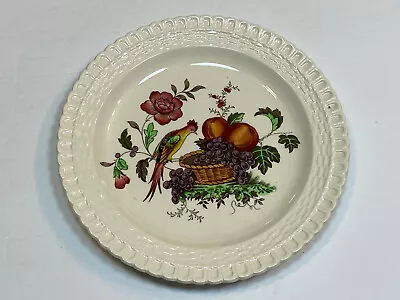 Buy Copeland Spode England Cherry Picker China Pottery Plate 9 1/8  Vintage Floral • 23.65£