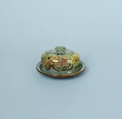 Buy Chelsea Pottery Ceramic Floral Butter Dish 4  • 11.99£