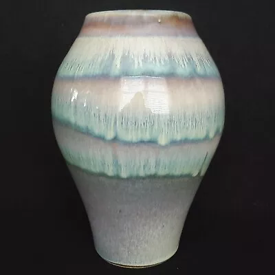Buy Signed Bill Campbell Studio Pottery Flambe Glaze Vase 7.5  • 76.07£