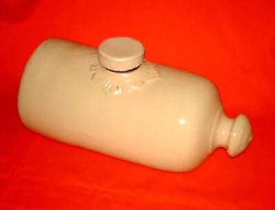 Buy Early 20th Century Lovatts Langley Ware Glazed Stoneware Hot Water Bottle VGC • 15£