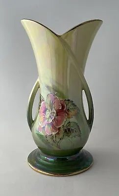 Buy Vintage Royal Winton Grimwades Lustre Vase Beth Floral Design • 10£