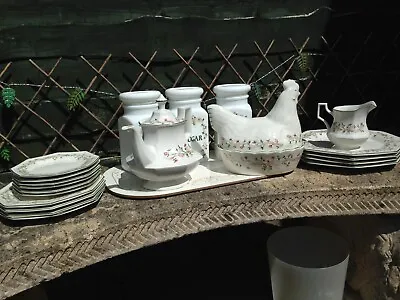 Buy Eternal Beau Vintage 1980s China Tea Set Replacement Pieces Wedding Cottage Core • 2£