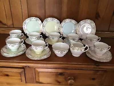 Buy Royal Vale Harlequin 26pce Tea Set • 50£