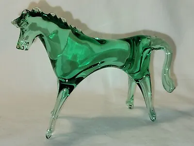 Buy Vintage RARE Kumela Glass Horse By Artist Armando Jacobino • 128.68£
