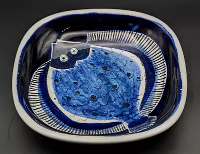 Buy Rare RORSTRAND Norway Ceramic Studio Pottery Fish Bowl Vintage • 65£