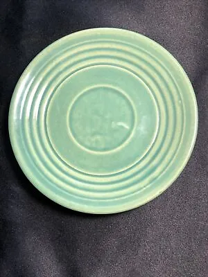 Buy Bauer Pottery Los Angeles Jade Green Ring Ware Saucer 6  Diameter Vintage • 18.28£