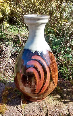 Buy Jim Malone Studio Pottery Stoneware Large Tenmoku Korean Vase, Exhibition Pot • 519£
