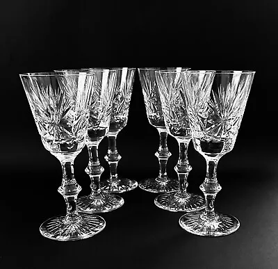 Buy Edinburgh Crystal Star Of Edinburgh Six White Wine Glasses • 60£