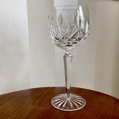 Buy Waterford Ireland Lismore Pattern Cut Crystal Balloon Wine Glass. Height 7. 1/2” • 55£