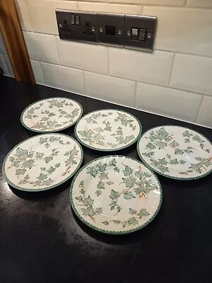 Buy 5 X Bhs Country Vine Dessert Plates 8  - Excellent Condition • 14£