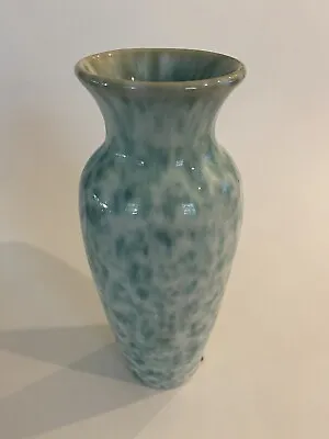 Buy Vintage Art Pottery Vase Flambe Blue Green Glaze-1960's • 19.44£